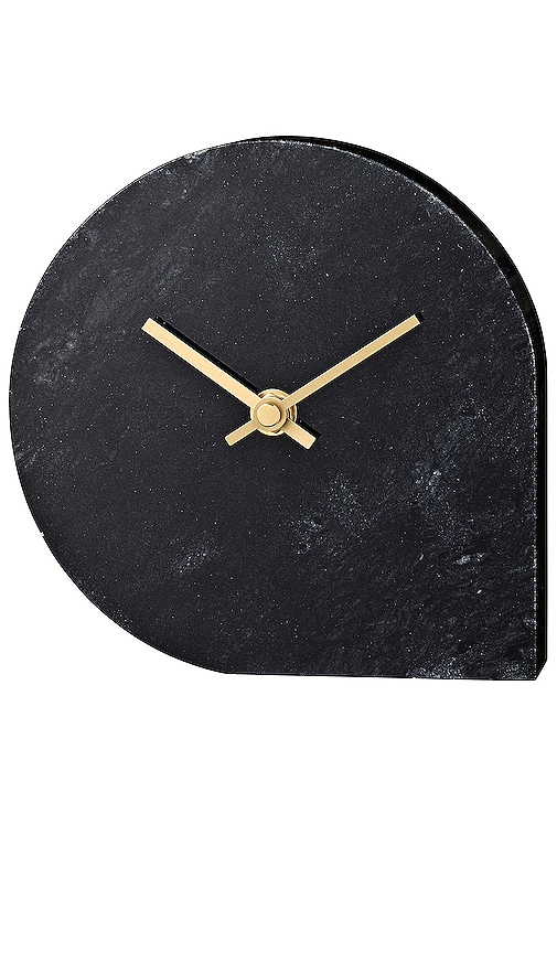 Shop Aytm Stilla Clock In Black