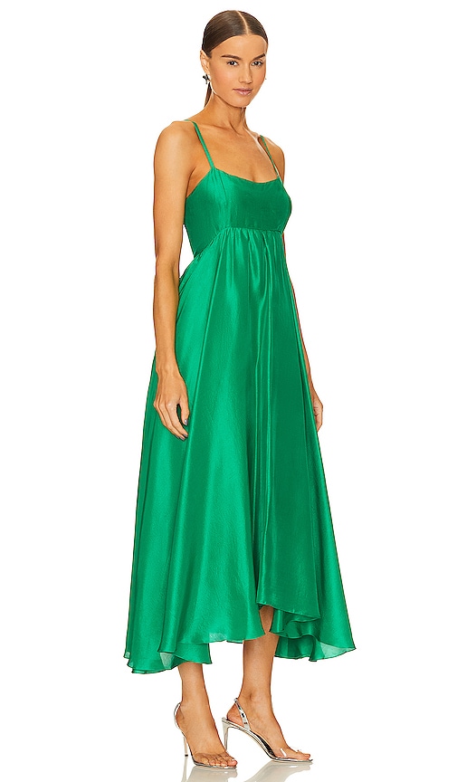 Shop Azeeza Rachel Dress In Green