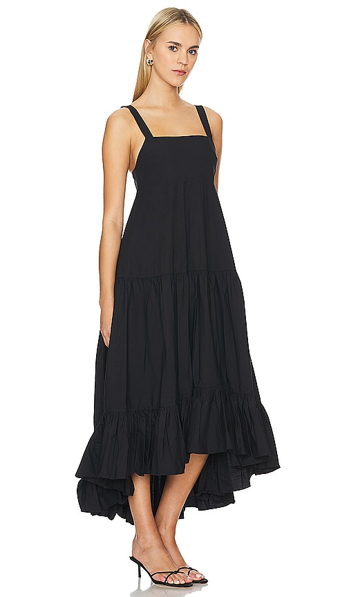 Shop Azeeza Griffon Midi Dress In Black