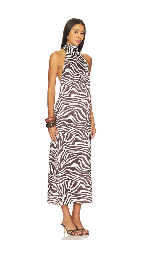 Azeeza Meera Midi Dress In Multi