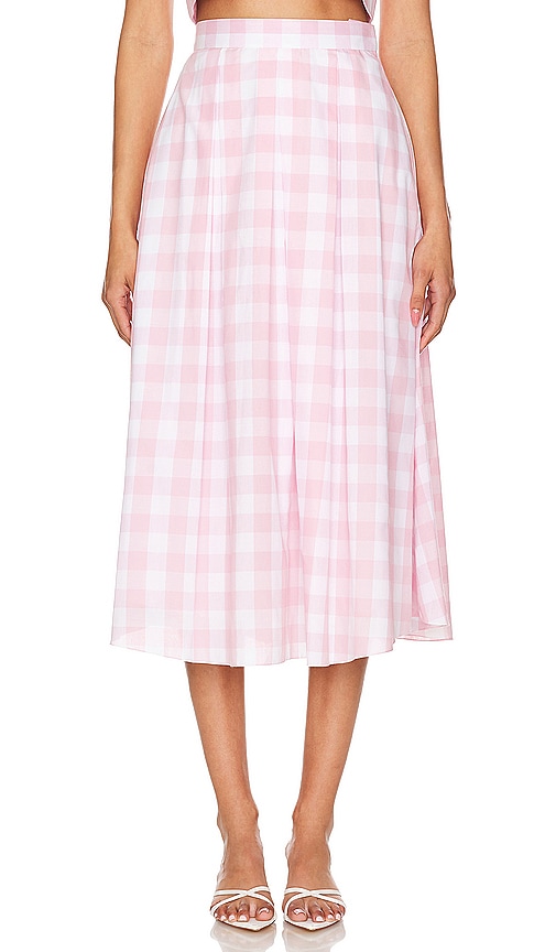 Shop Azeeza Sheridan Skirt In Pink