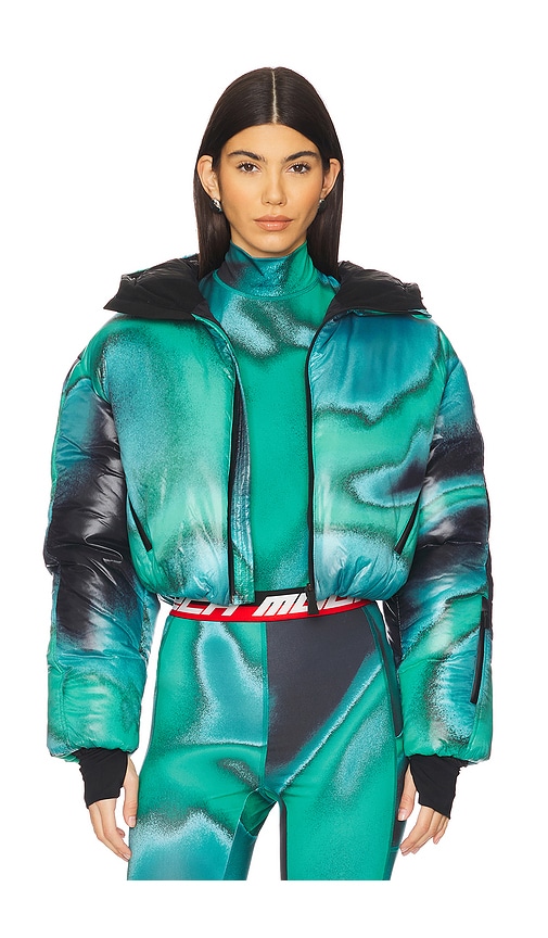 【Aztech Mountain】 Daisy croppedダウンスキージャケット Aztech Mountain Daisy Ski Jacket in Ignition | REVOLVE
