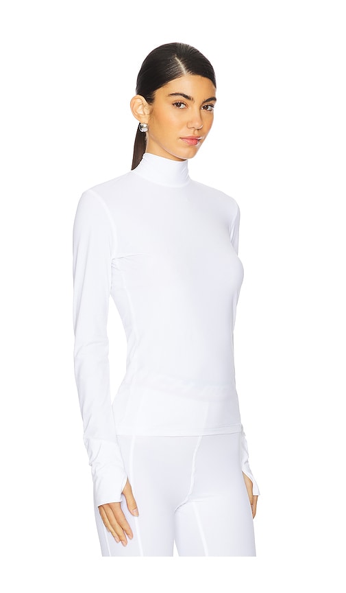 Shop Aztech Mountain Next To Skin Top In Cloud White