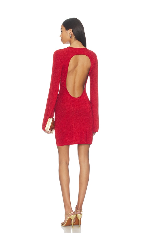 revolve red long sleeve dress Red Dress Long Sleeve Mini