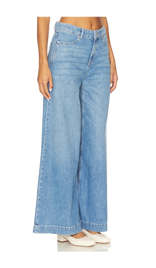 Ba&sh Musc Wide-leg Jeans In Blue