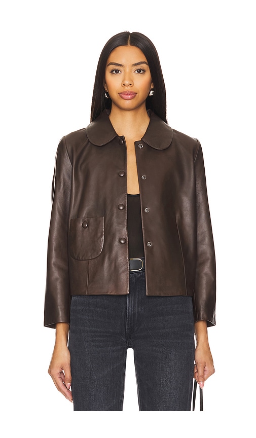 ba&sh Milos Jacket in Marron