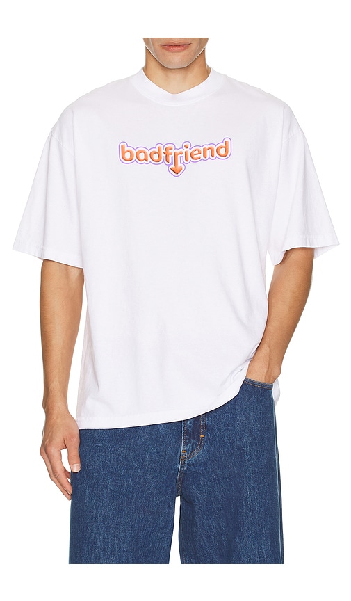  Badfriend Shirt In White. Größe S. Also In M, L. 