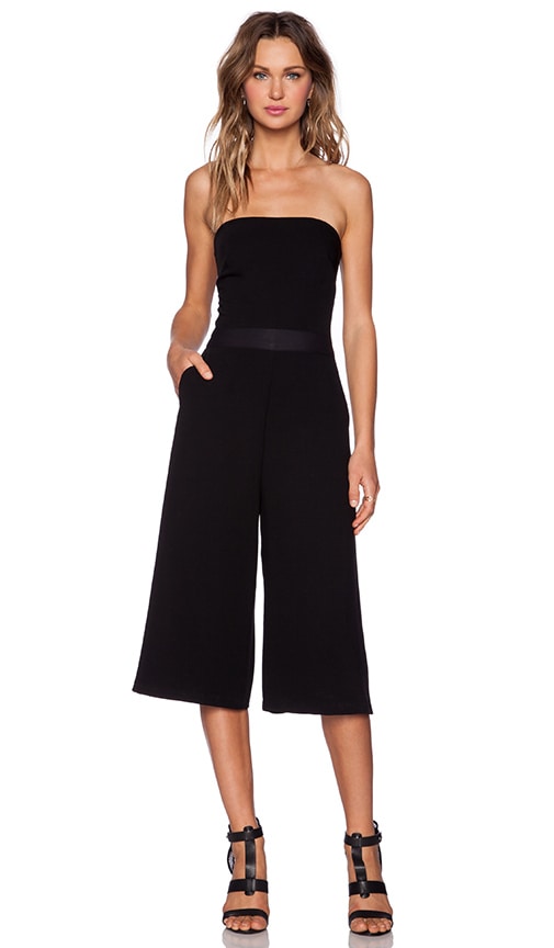 Bailey 44 Cardinale Cullote Jumpsuit in Black