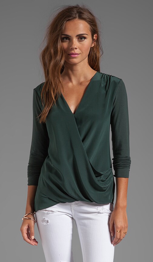 Road Not Taken Wrap Top