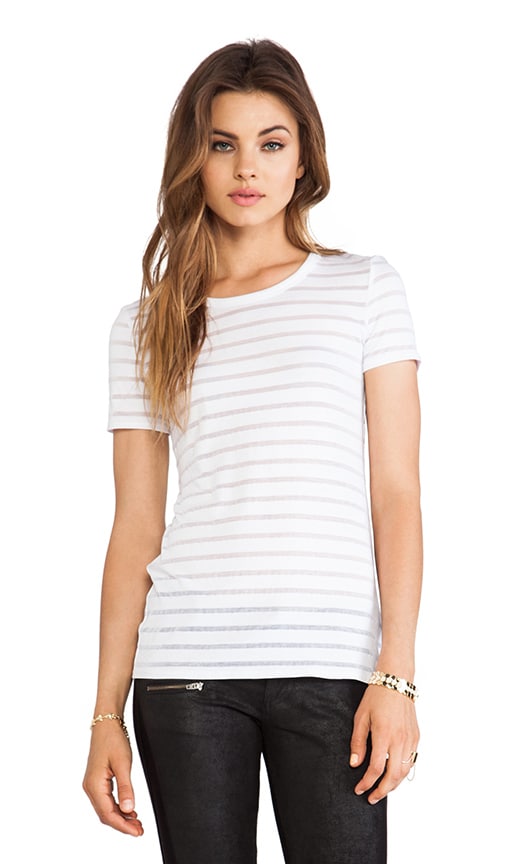 Core Sheer Striped Top