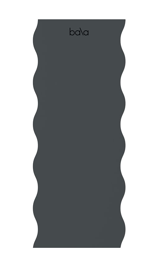 Wavy Mat in Charcoal.