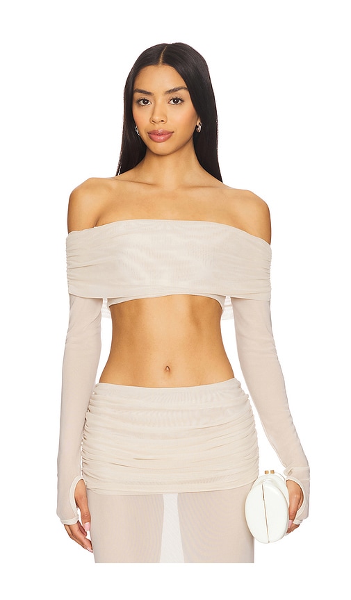 Lena Shirt in Cream. - size XS (also in L, M, S, XL)