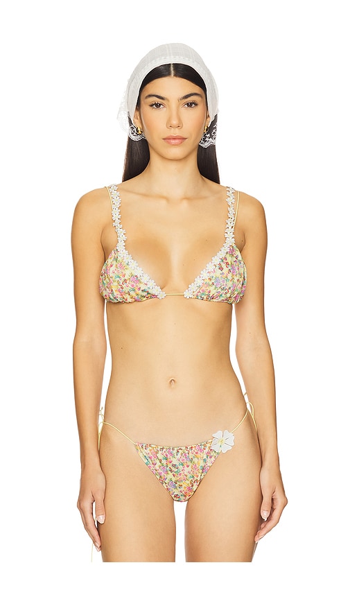 Orca Bikini Top in Yellow. - size XS (also in M, S)