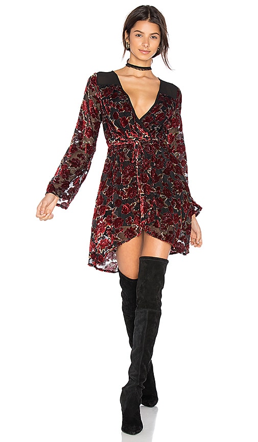 band of gypsies wrap dress