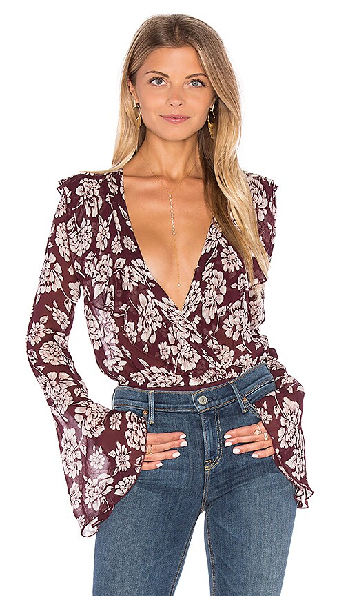 Band of Gypsies Floral Bustier Dress