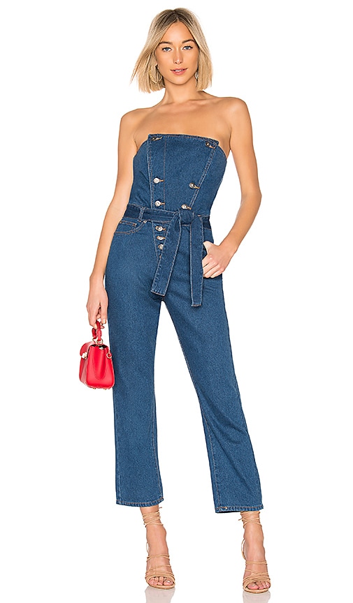 denim jumpsuit revolve