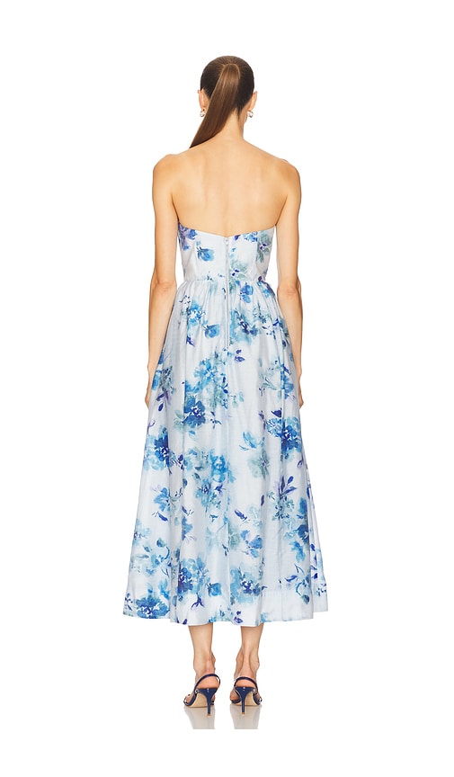  Bardot Midi-kleid Lola In Blue. Größe 2. Also In 4. 