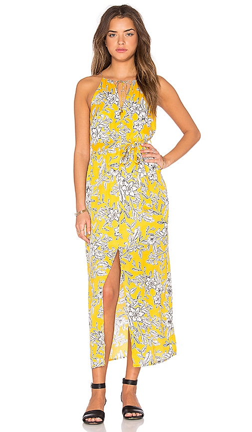 marigold maxi dress