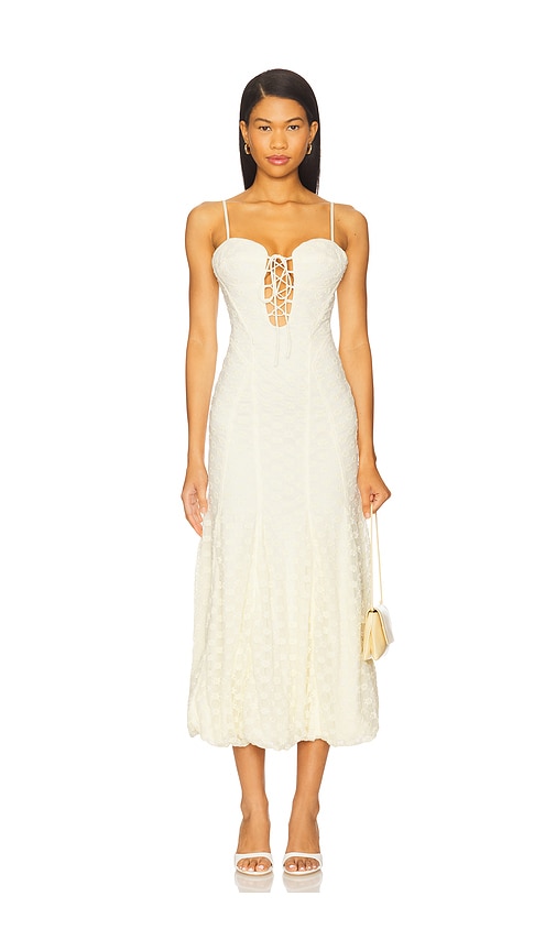 Delaney Bubble Midi Dress in . - size 10 (also in 12, 2, 4, 6, 8) - Bardot - Modalova
