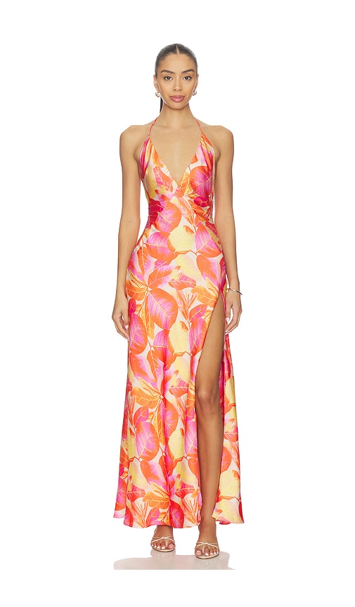 Yve Halter Maxi Dress