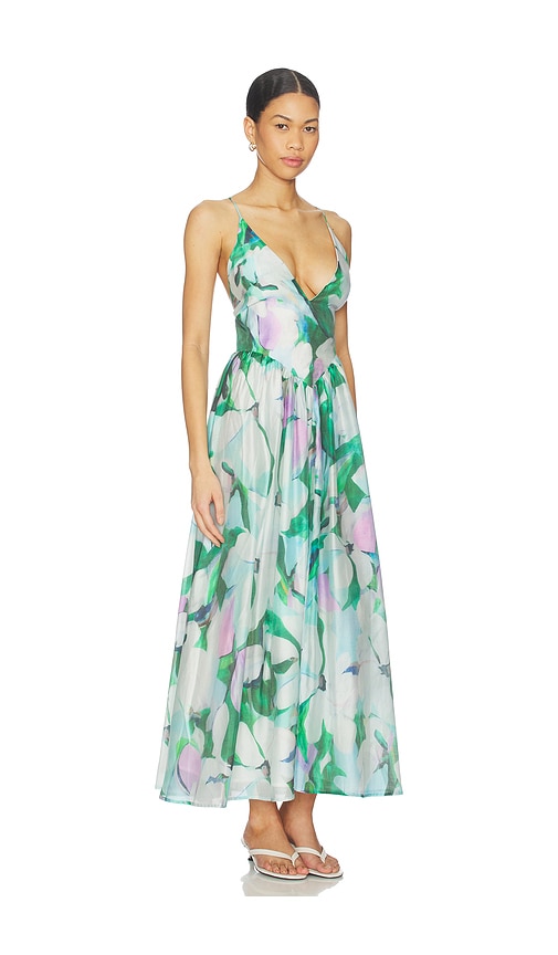 Bardot Arletha Halter Maxi Dress In Multi