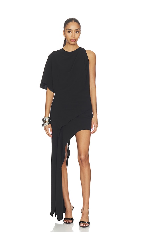 Halsey High Low Drape Dress