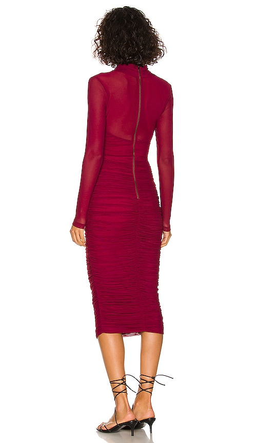  Bardot Kleid Aliyah In Burgundy. Größe Xs. Also In M. 