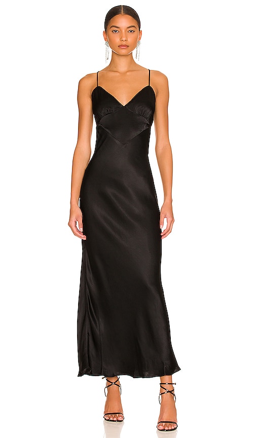Jersey slip dress - Black - Ladies | H&M IN