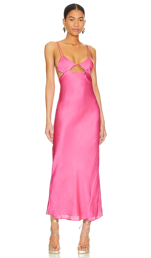 pink slip dress