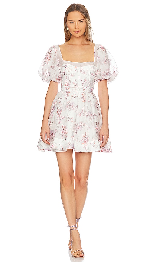 Shop Bardot Gracious Floral Mini Dress In Blossom