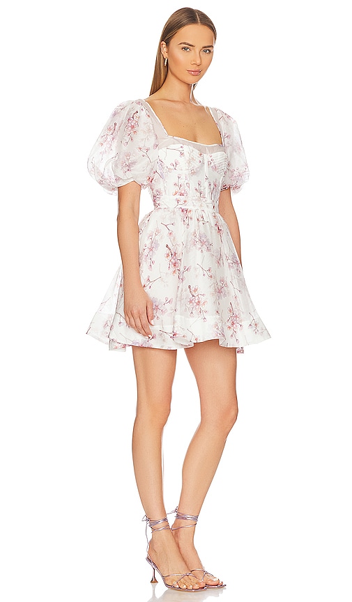 Shop Bardot Gracious Floral Mini Dress In Blossom