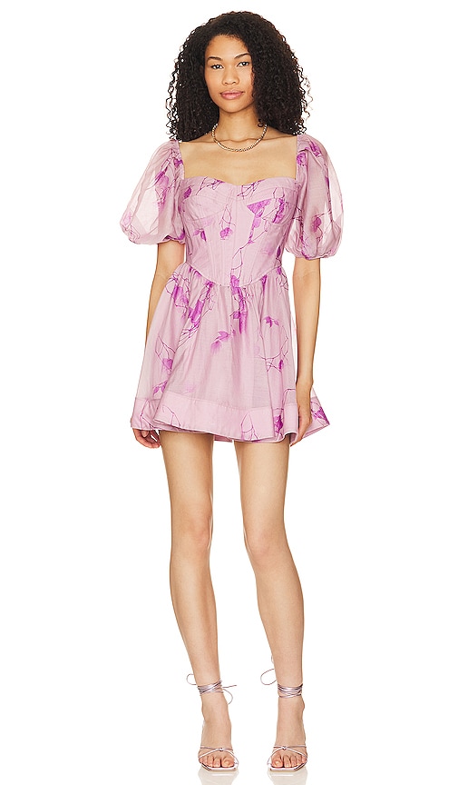 Bardot Kiah Mini Dress In Purple