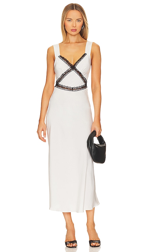 Shop Bardot Emory Lace Dress In White