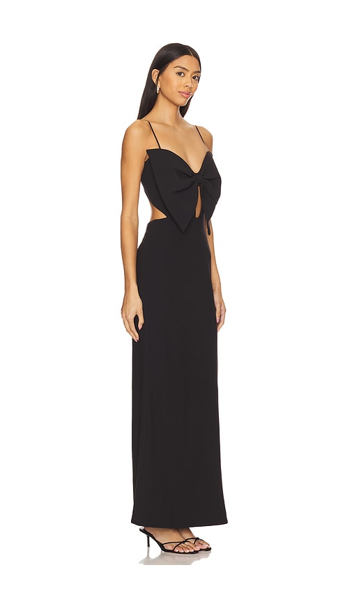 BARDOT PAULA BOW MAXI DRESS 