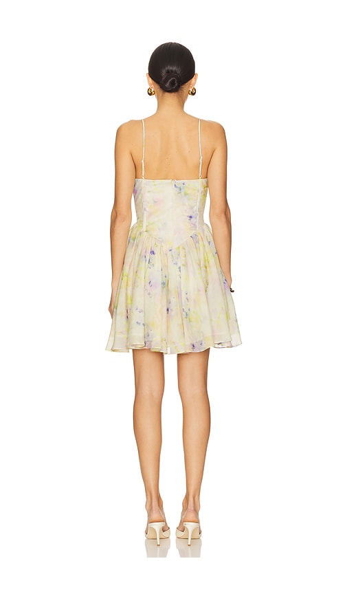  Bardot Minikleid Mit Korsagenpartie Ashta In Lemon. Größe 6. Also In 8, 10, 12. 