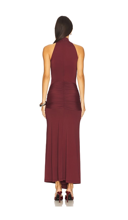  Bardot Maxikleid Isadora In Burgundy. Größe 4. Also In 2, 6, 8, 10, 12. 