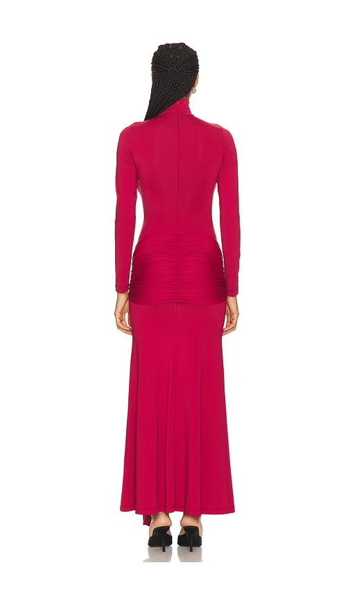  Bardot Maxikleid Alix In Burgundy. Größe 4. Also In 2, 6, 8, 10, 12. 
