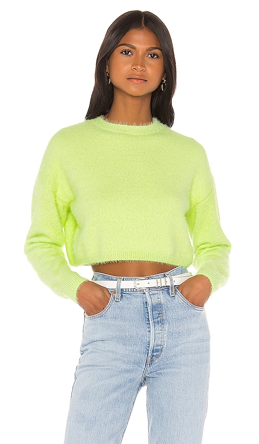 Cropped Fluffy Knit