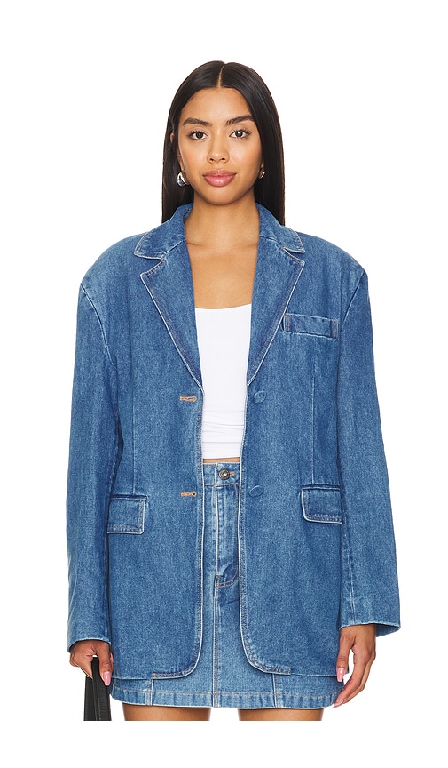 ABI DENIM OVERSIZED BLAZER