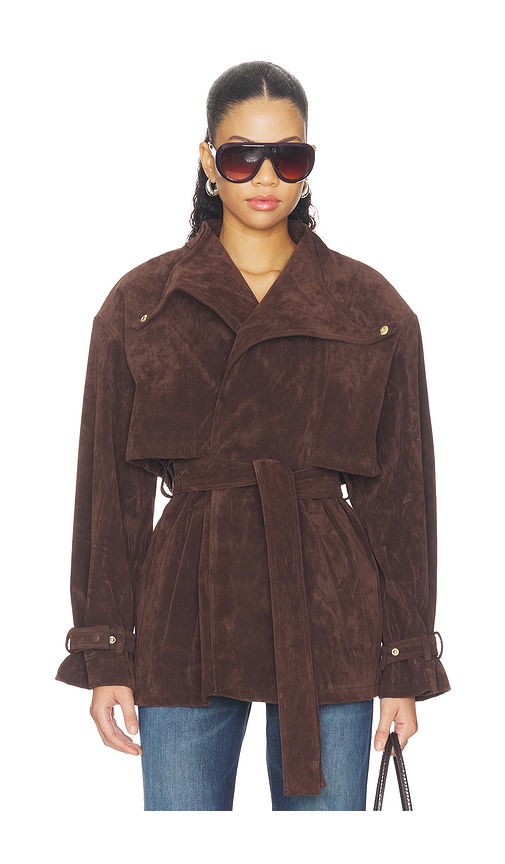 Veronica Faux Suede Jacket