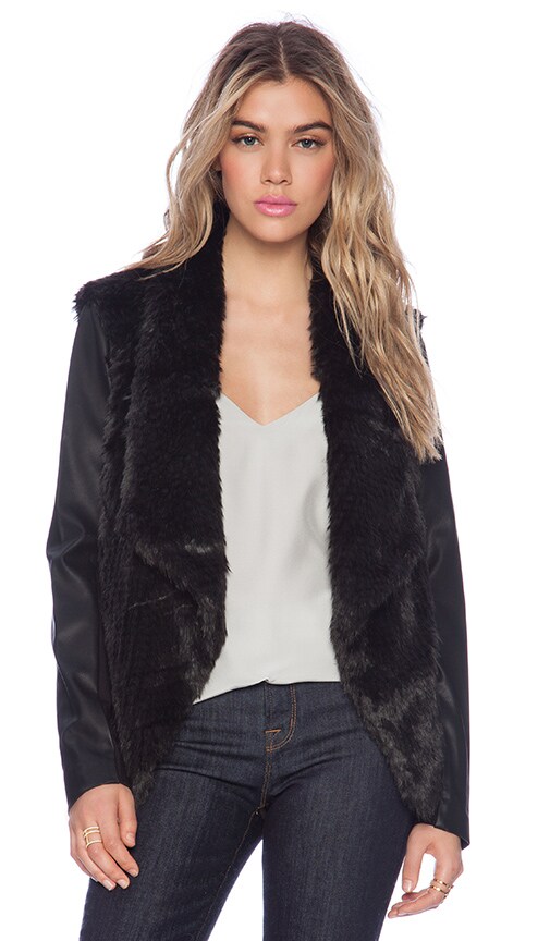 bardot fur jacket