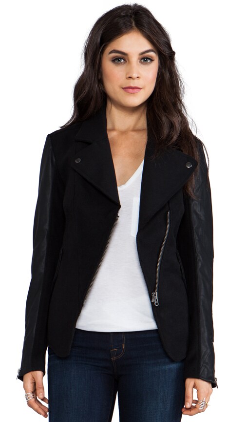 Seamed Biker Jacket