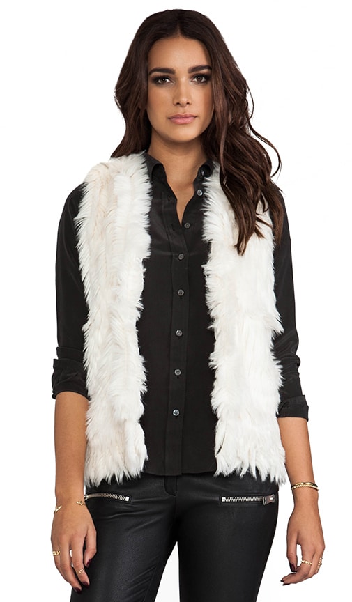 Faux Foxy Vest
