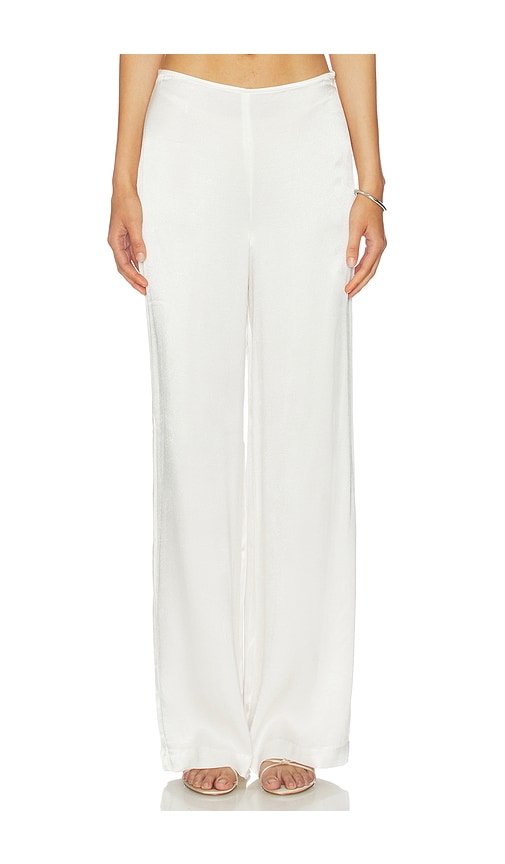 Devin Mid Rise Satin Pant