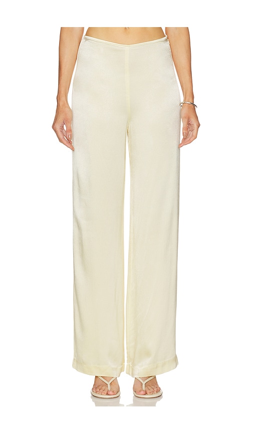 Devin Mid Rise Satin Pant