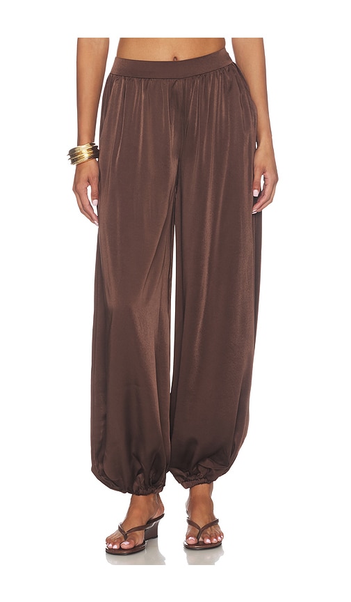 Bardot Nikola Satin Balloon Pant