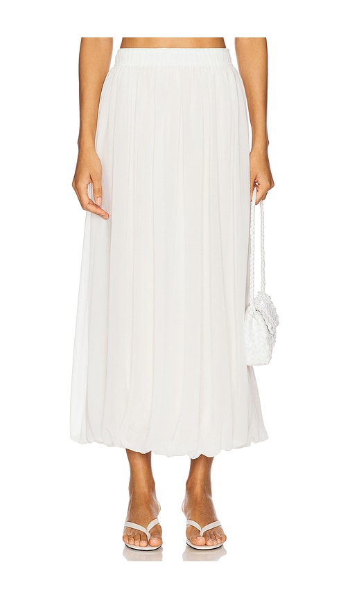 Corina Chiffon Maxi Skirt in White. - size 6 (also in 10, 12, 2, 4, 8)