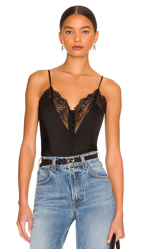 bardot lace bodysuit