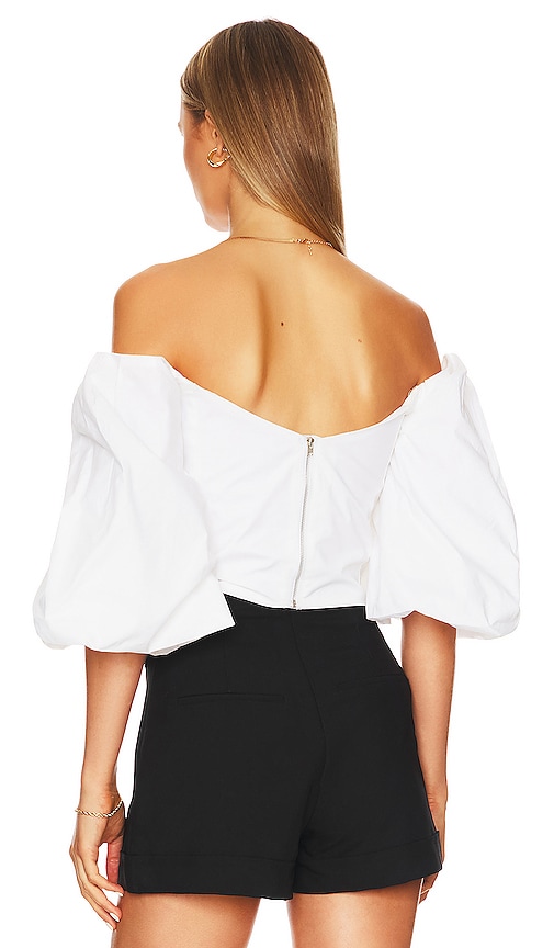  Bardot Oberteil Eva In White. Größe 2. Also In Aus 6/us 2, Aus 8/us 4, Aus 10/us 6, Aus 12/us 8, Aus 14/us 10, Aus 16/us 12. 