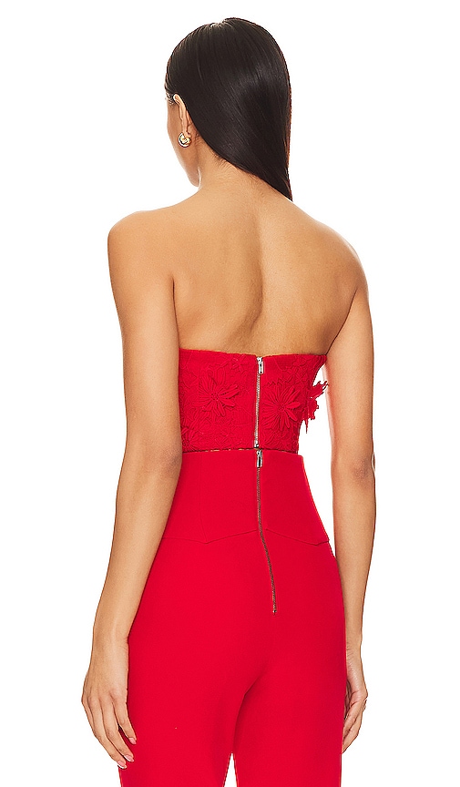  Bardot Bustier Brias In Red. Größe 2. Also In 4, 6, 8, 10, 12. 